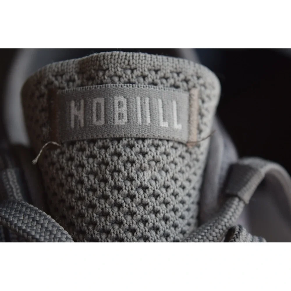 NOBULL Canvas Trainer Mens 11.5 Grey Tiger Camo Excellent Low Top Sneaker